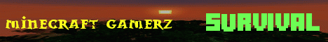 Banner for MINECRAFTGAMERZ server