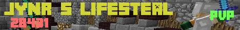 Banner for JYNR'S Lifesteal Minecraft server
