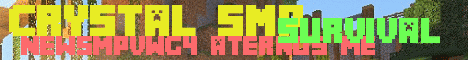 Banner for Crystal SMP Minecraft server