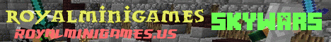 Banner for RoyalMiniGames Minecraft server