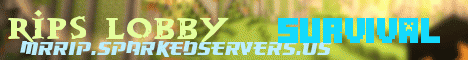 Banner for Rip's Lobby | 1.15.2 | Survival+  | EliteMobs Minecraft server
