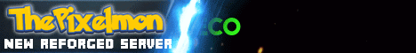 Banner for ♛ ThePixelmon ♛ Minecraft server