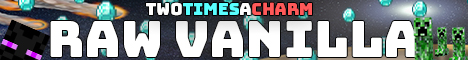 Banner for Raw Vailla Minecraft server