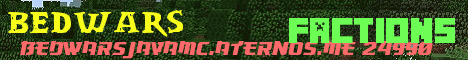 Banner for Bedwars Minecraft server
