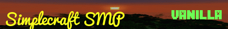 Banner for Simplecraft SMP server
