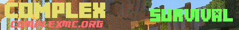 Banner for Complex Minecraft server