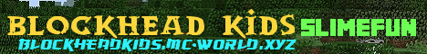 Banner for Blockhead Kids Minecraft server