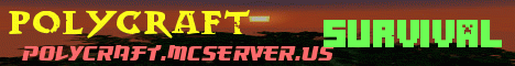 Banner for PolyCraft Minecraft server