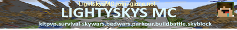Banner for LightySkys MC Minecraft server