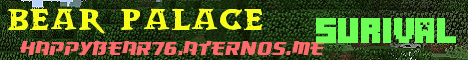 Banner for Bear palace Minecraft server