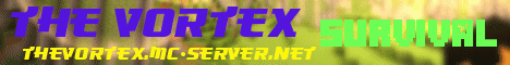 Banner for The Vortex Minecraft server