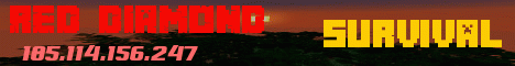 Banner for Red Diamond Minecraft server