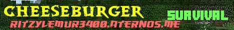 Banner for Cheeseburger SMP JOIN Minecraft server