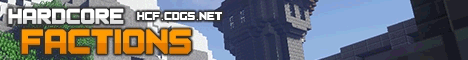 Banner for Hardcore Factions Minecraft server