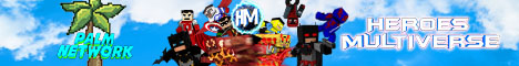Banner for Heroes Multiverse Minecraft server