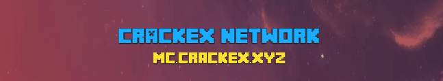 Banner for Crackex Network server