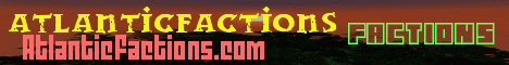 Banner for AtlanticFactions Minecraft server