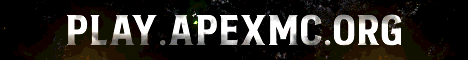 Banner for Apex Minecraft server