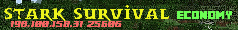Banner for Stark Survival Minecraft server