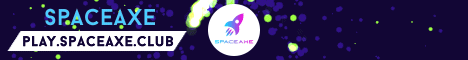 Banner for Spaceaxe Minecraft server
