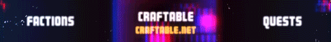 Banner for Craftable Minecraft server