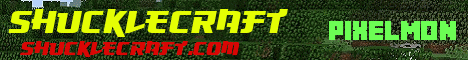 Banner for ShuckleCraft Pixelmon Reforged 8.0.2 Minecraft server