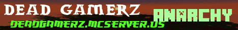 Banner for Dead GamerZ Minecraft server