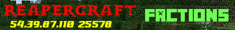 Banner for ReaperCraft Minecraft server