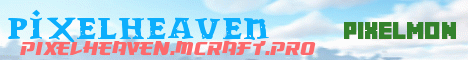 Banner for PixelHeaven - Pixelmon! Events! Fun! Minecraft server