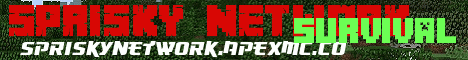 Banner for Sprisky Network Minecraft server