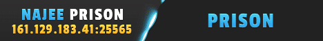 Banner for NajeePrison Minecraft server