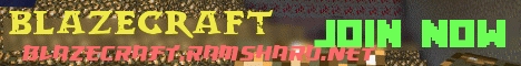 Banner for Blazecraft Minecraft server