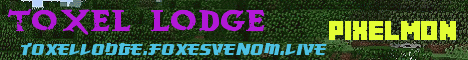 Banner for Toxel Lodge Pixelmon server