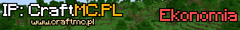 Banner for CraftMC.PL server