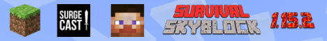 Banner for Surgecast Minecraft server
