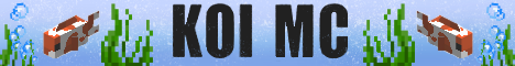 Banner for Koi Network Minecraft server