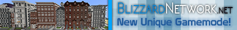 Banner for Blizzard Network Minecraft server