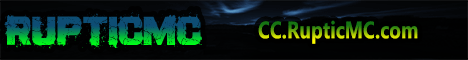 Banner for RupticMC | CrundeeCraft! Minecraft server
