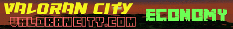 Banner for Valoran City Minecraft server