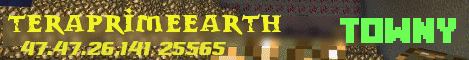 Banner for TeraPrimeEarth Minecraft server