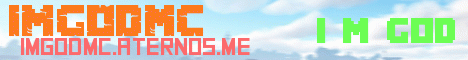Banner for I’mGodMC server