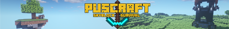 Banner for PUSCraft Minecraft server