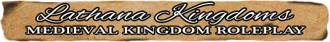 Banner for Lathana Kingdoms - Medieval Kingdom RP Minecraft server