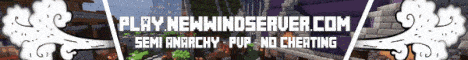 Banner for Newwind Survival 1.18.2 Minecraft server