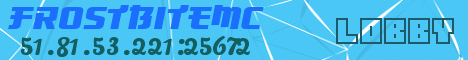 Banner for FrostbiteMC Minecraft server