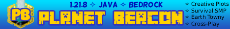 Banner for Planet Beacon server