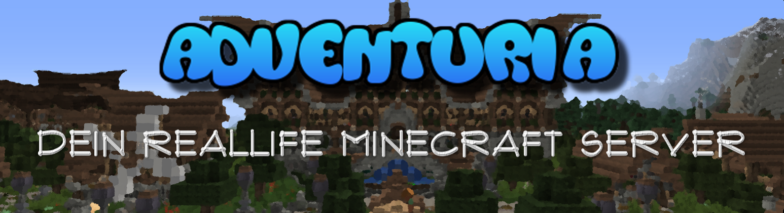 Banner for Adventuria Minecraft server