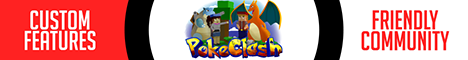 Banner for PokeClash - Pixelmon Reforged 7.2 Minecraft server