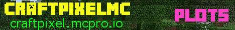 Banner for CraftPixelMC DO NOT USE PORT server