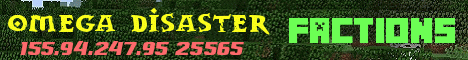 Banner for The Omega Disaster server